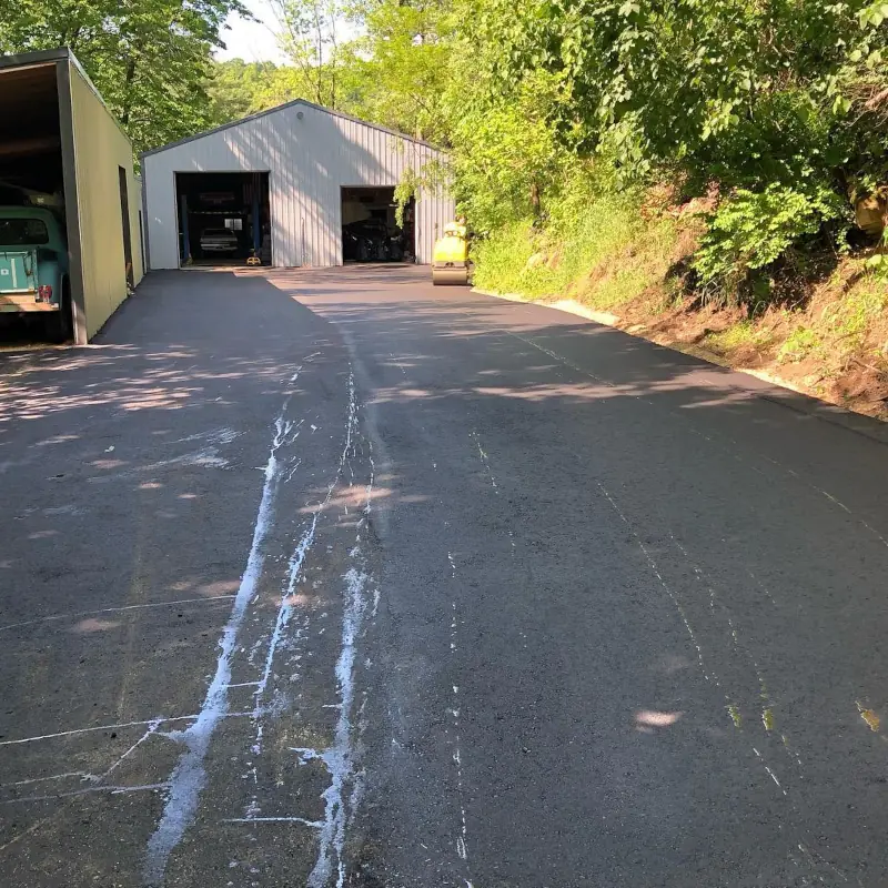 New Asphalt Driveway